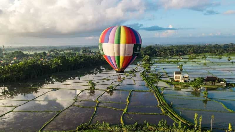 Ubud : expérience en montgolfière