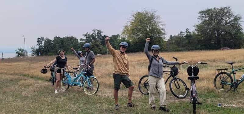 Victoria : 3 heures de visite des points forts de la ville et balade à vélo le long de la côte