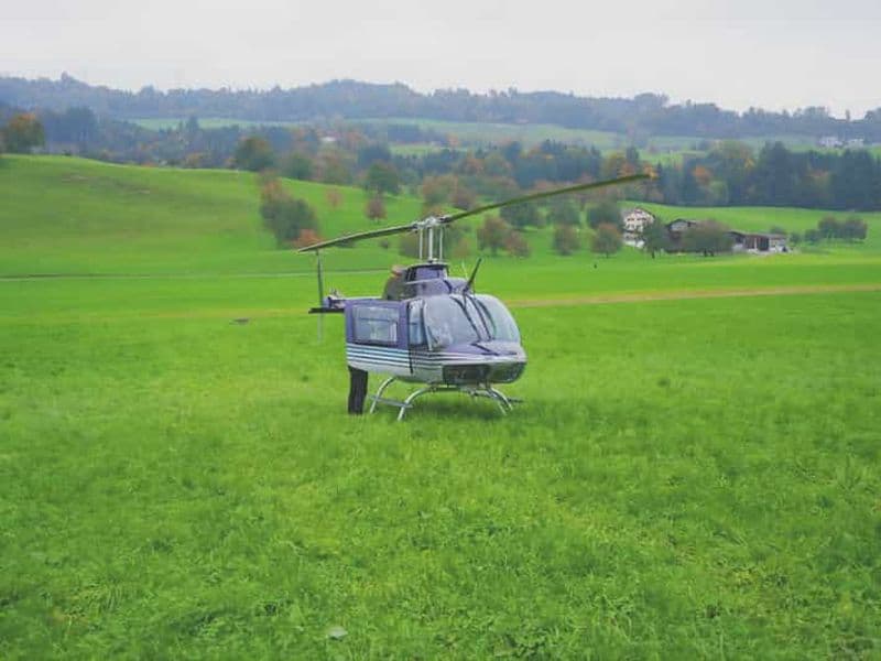 Zurich : Lucerne, Seebodenalp et tour en hélicoptère