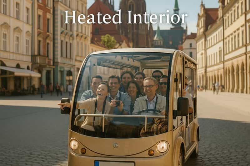 Billet Visite guidée des nains de Wrocław en minibus électrique