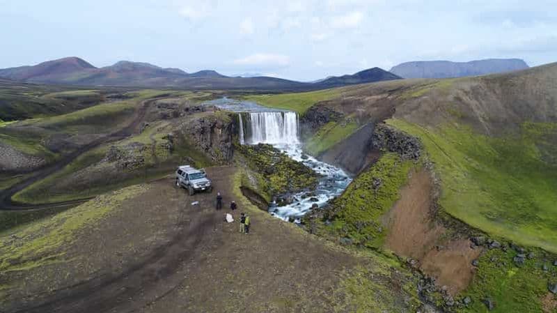 Billet De Reykjavik : visite privée en jeep de Landmannalaugar et Hekla