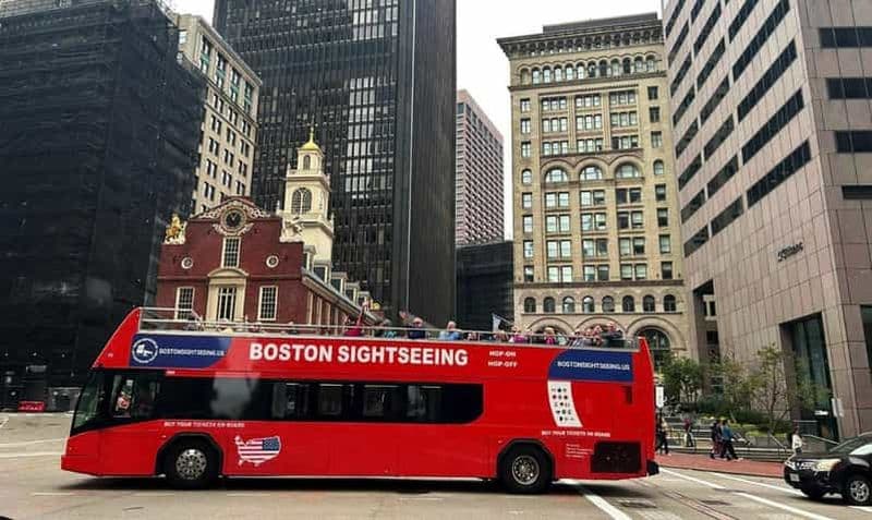 Boston : visite en arrêts bus à arrêts multiples multiples
