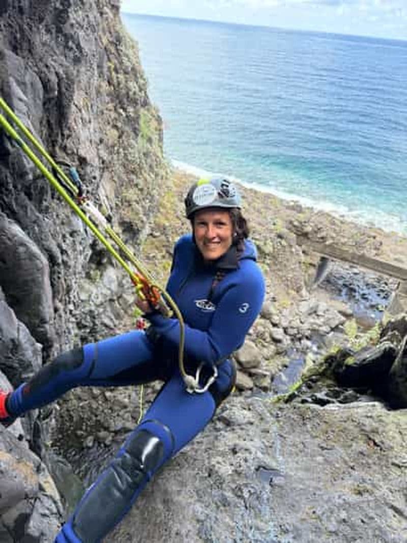 Canyoning à Madère pour débutants Ribeira Funda Niveau 3