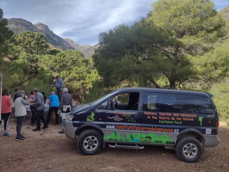 Billet Tolox : Visite privée du parc national de la Sierra de las Nieves en 4x4