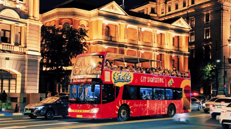 Shanghai : visite en bus à arrêts multiples