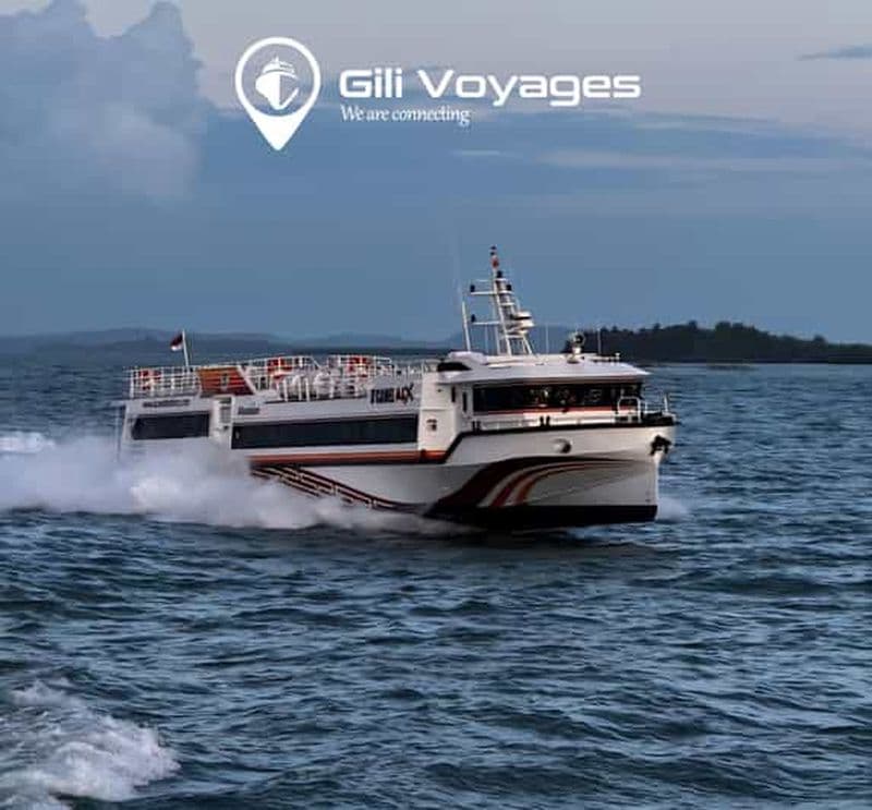 Billet Bali : transfert en ferry vers Gili Trawangan, Gili Air, Lombok