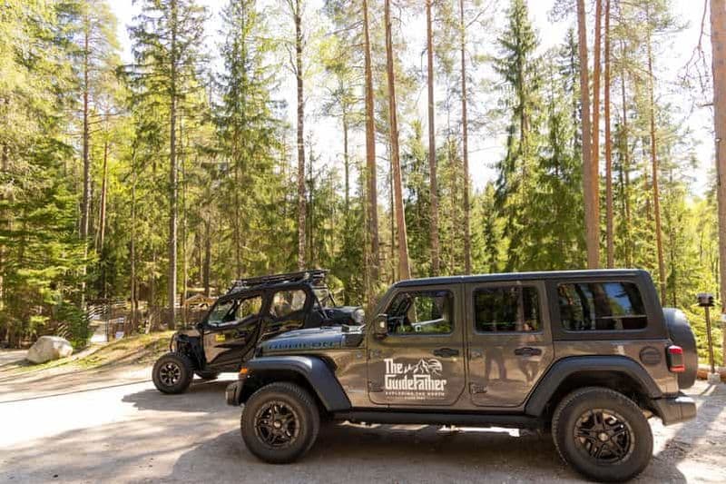 Helsinki en vedette+Randonnée en buggy à Nuuksio+Visite d'une ferme de rennes