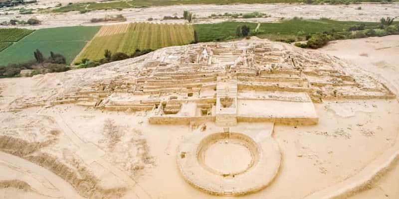 Billet Journée complète Ville de Caral - Lima (service de groupe)