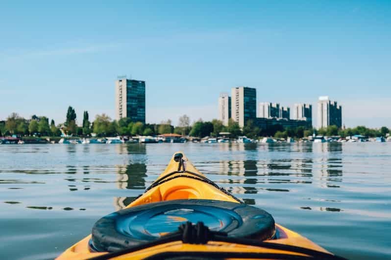 Belgrade : aventure en kayak sur l'île de la Grande Guerre