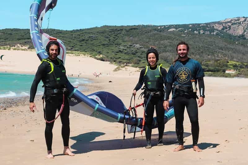 Tarifa : Cours de kitesurf avec un moniteur certifié