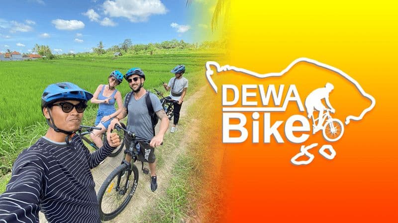 Ubud : Visite privée à vélo dans les rizières de la campagne d'Ubud