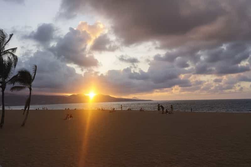 Las Palmas au coucher du soleil : visite à pied de la ville