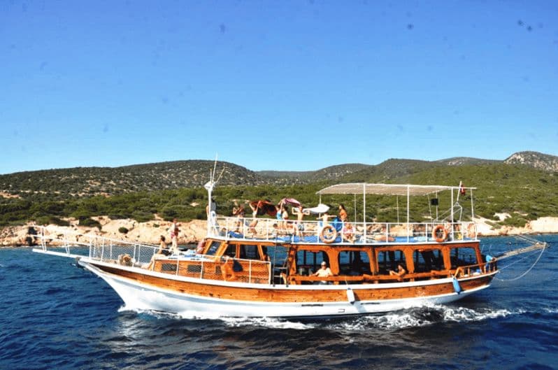 Billet Tour en bateau de Bodrum avec déjeuner : Plages et îles
