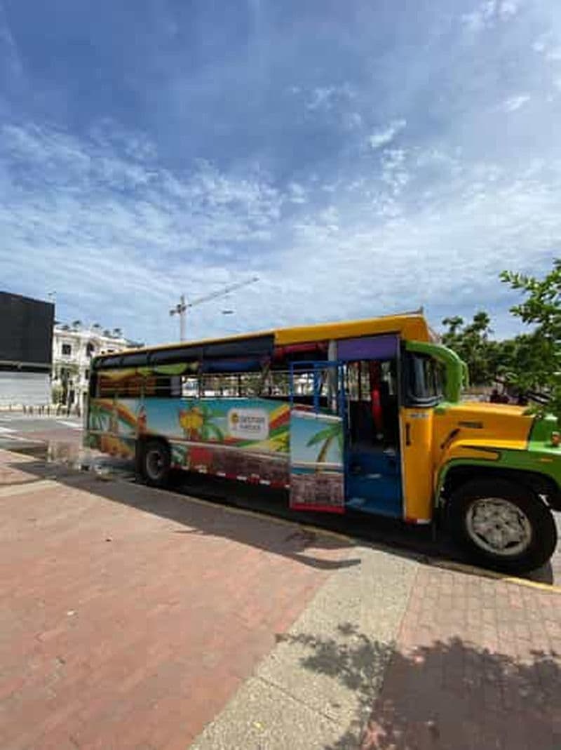 Billet Carthagène : croisière en chiva et dans la baie avec open bar