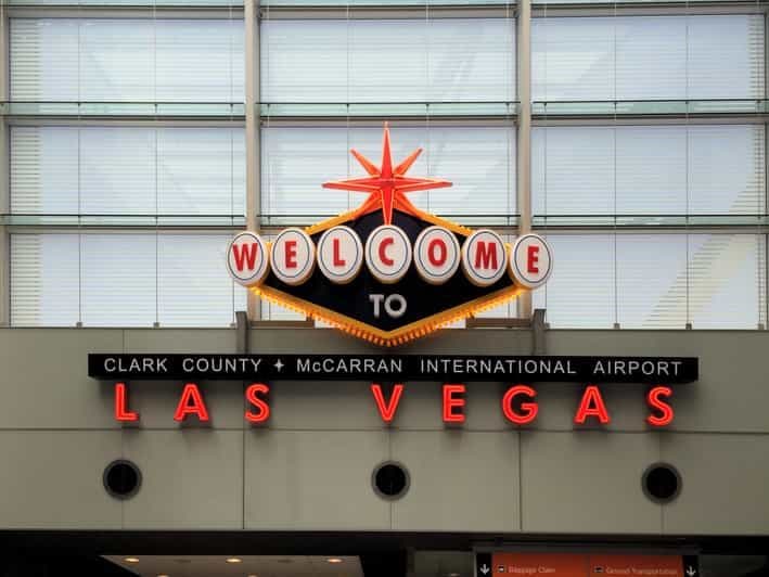 Aéroport de Las Vegas (LAS) / Transfert vers les hôtels du Strip.
