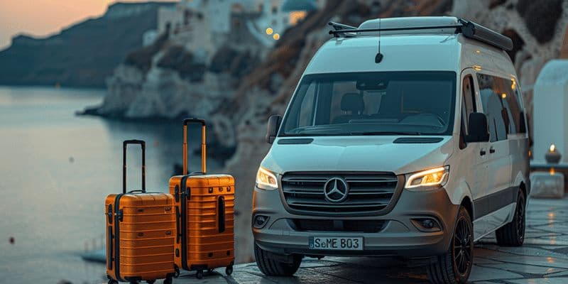 Billet Santorin : Transfert du port à l'aéroport