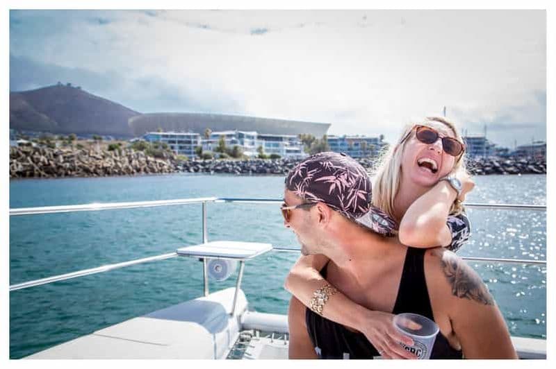 Le Cap : croisière panoramique d'une heure en catamaran le long de la côte
