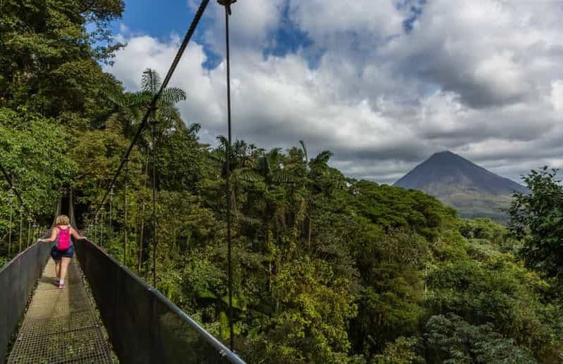 Billet De La Fortuna: ponts suspendus et volcan Arenal avec déjeuner