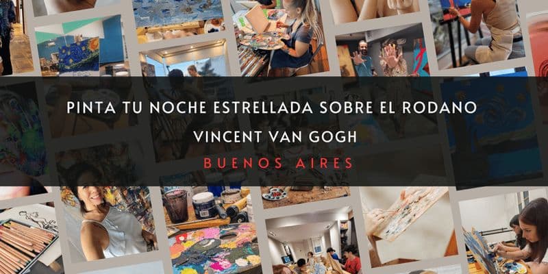 Peinture de ma nuit étoilée sur le Rhône - V. Van Gogh