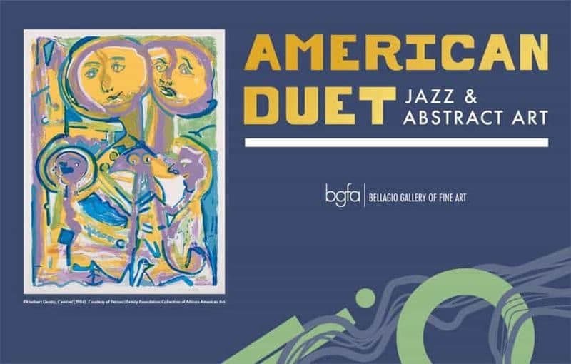 Galerie des beaux-arts de Bellagio : Exposition "American Duet : Jazz".