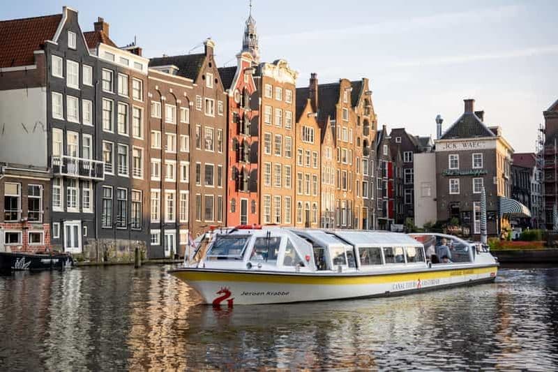 Billet Amsterdam : croisière sur les canaux avec stroopwafel néerlandais gratuit