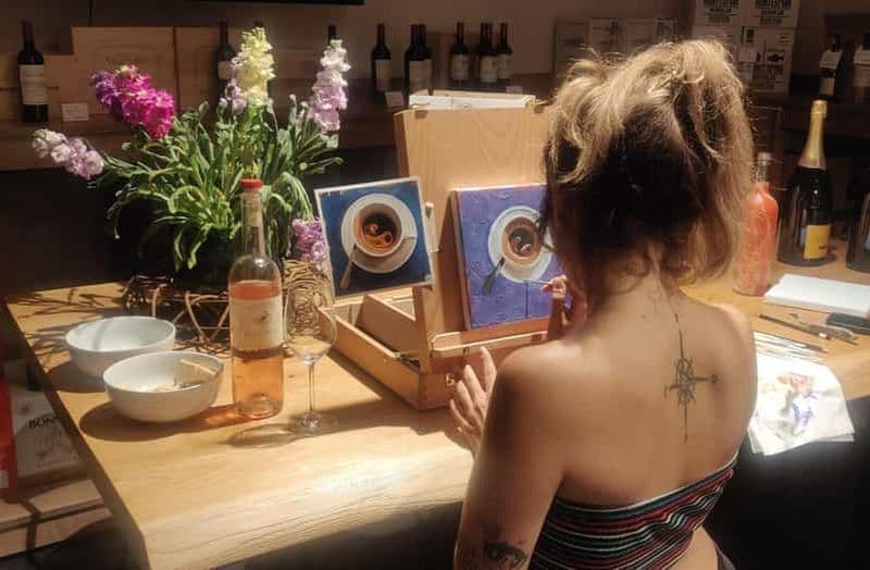 Berlin : Wine on Canvas - Atelier de peinture et dégustation de vin