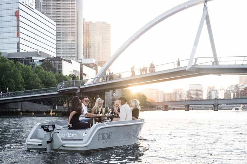Billet Melbourne : Location de bateaux pique-nique électriques sur la rivière Yarra