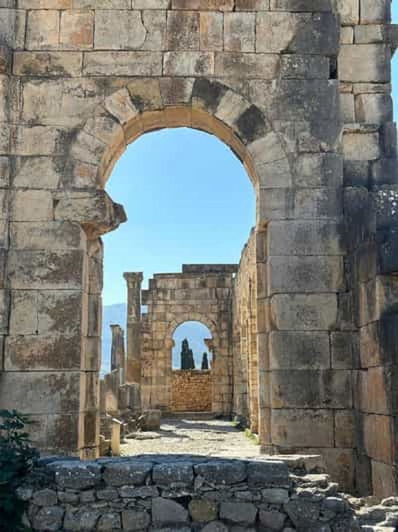 Billet Au départ de Fès, excursion à Meknès, Volubilis, Moulay Idriss Zerhoun
