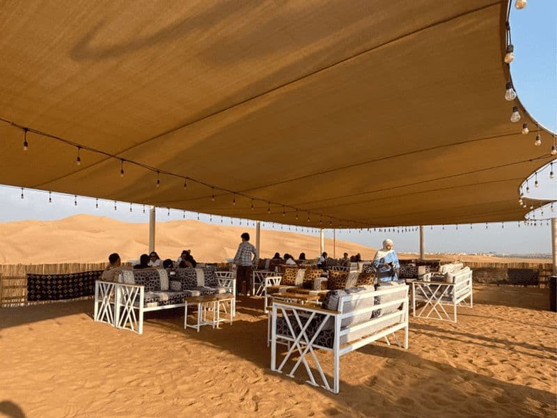Billet Dubaï : Visite privée du désert en buggy, balade à dos de chameau et surf des sables