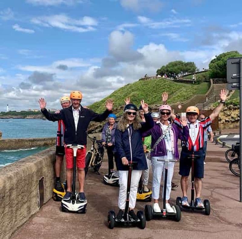 Biarritz bonheur : Visite guidée en Segway / E-bike + Pala