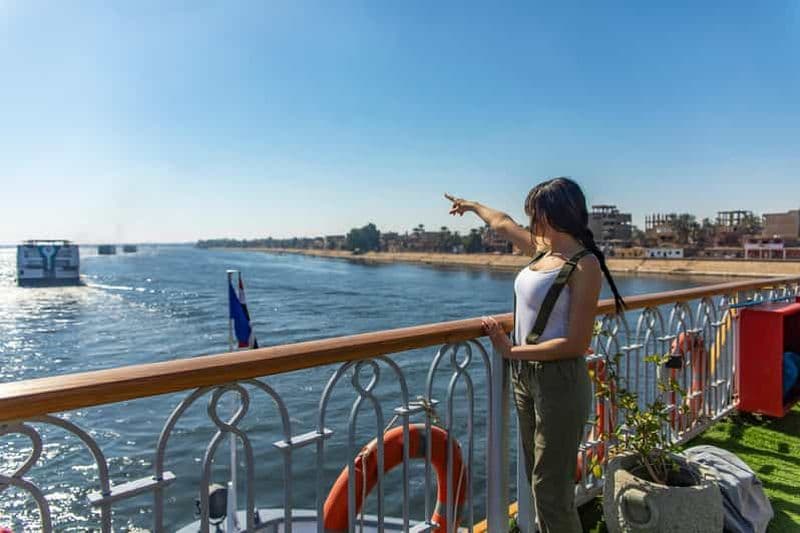 Billet Au départ du Caire : Croisière de 5 jours sur le Nil à Assouan et vols en montgolfière