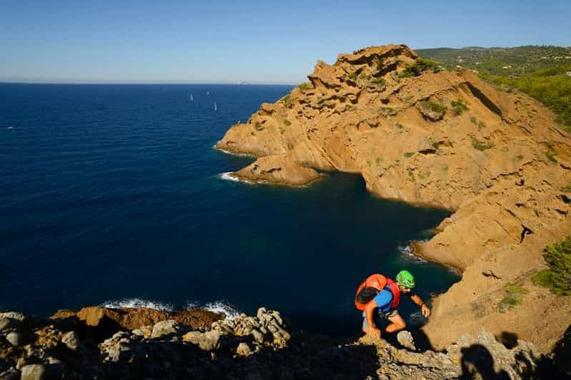Calanques Cassis : journée d'escalade
