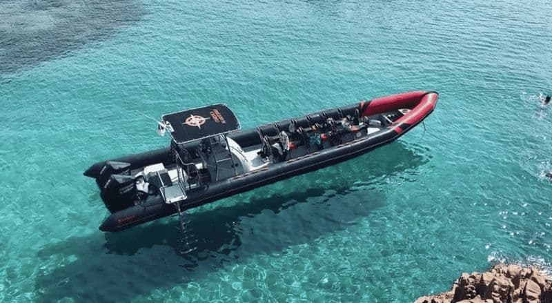 Depuis Sagone/Cargèse : sortie en bateau, grottes de Piana et snorkeling