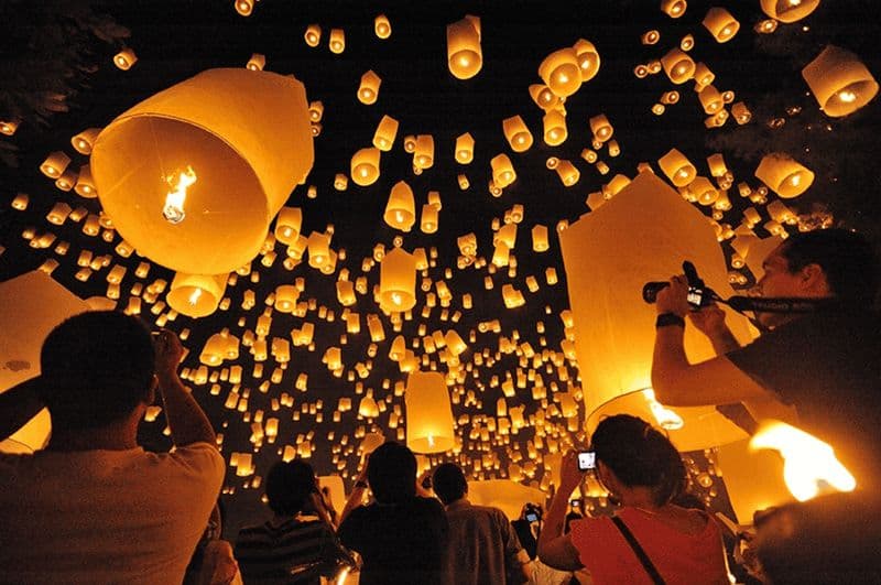Billet Chiang Mai : le festival local des lanternes Loy Krathong