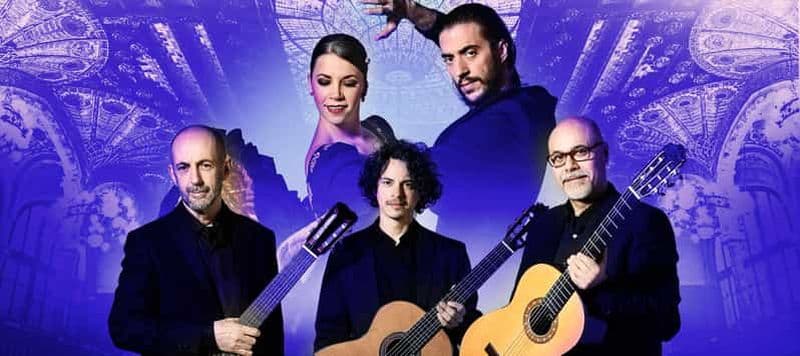 Barcelone : Trio de guitare et danse flamenco au Palau de la Música