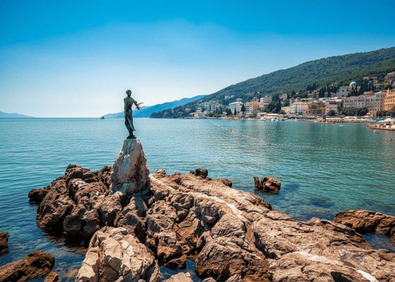 Billet Zagreb : excursion magique au marché de Noël d'Opatija et de Rijeka