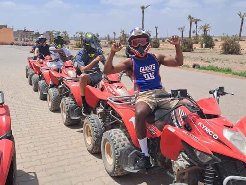 Billet Marrakech : Visite guidée à dos de chameau et en quad avec thé