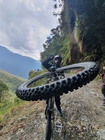 Billet Depuis La Paz : 3 jours de vélo sur la route de la mort et les salines d'Uyuni
