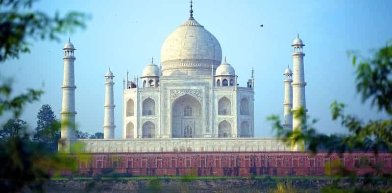 Billet Depuis Mumbai : Visite du Taj Mahal et du Fort d'Agra avec vol le même jour