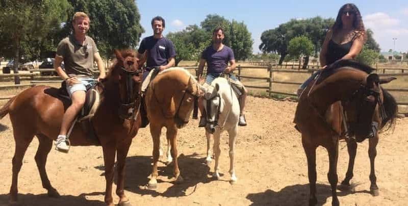 Depuis Séville : Randonnée à cheval dans l'Aljarafe