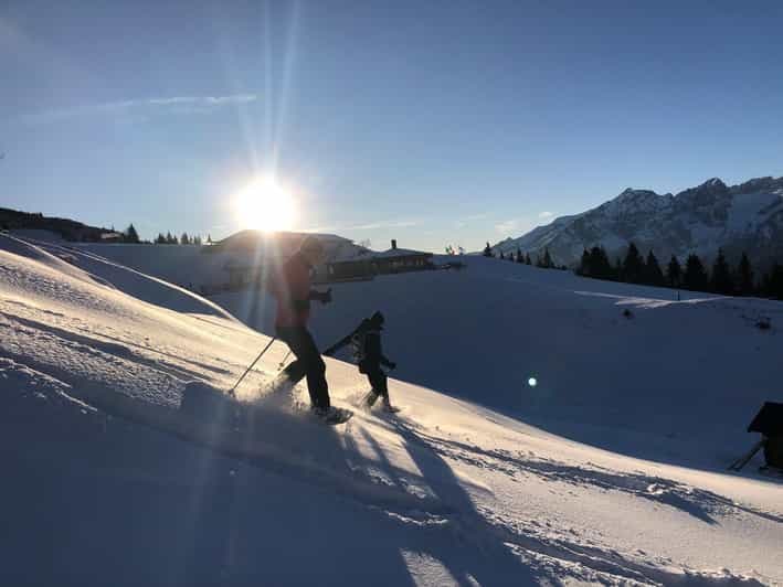 RAQUETTES : raquettes à haute altitude à Paganella : Monte Canfedin