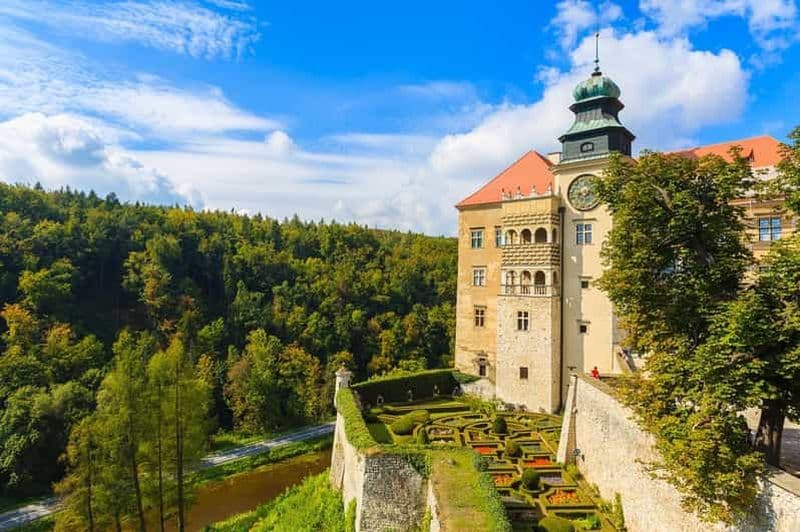 Billet Cracovie : visite du parc national d'Ojcow et du château de Pieskowa Skała