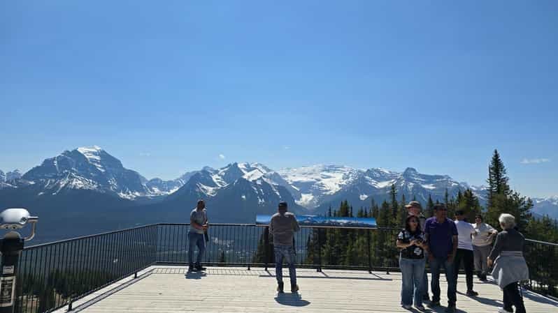 Banff : Lac Louise, lac Moraine, télécabine de ski touristique