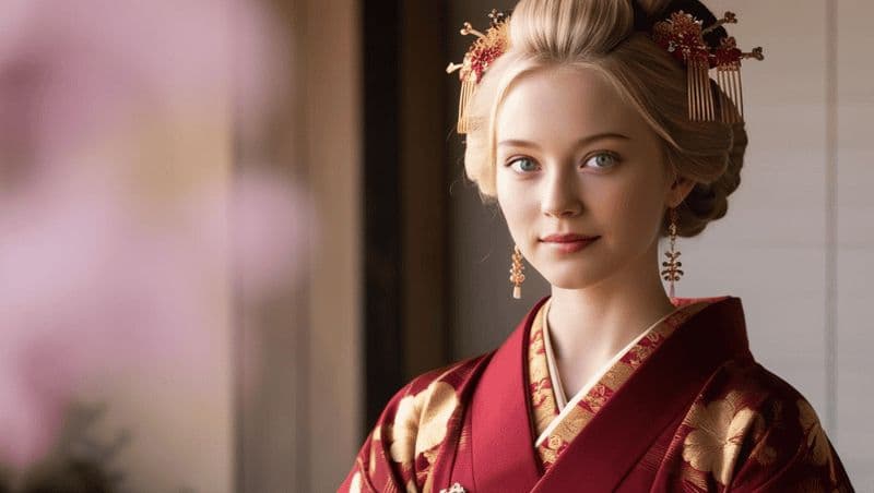 Billet Yokohama : manucure et coiffure japonaises, maquillage, location de kimono