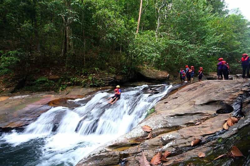 Kitulgala : Aventure canyoning Kataran Oya