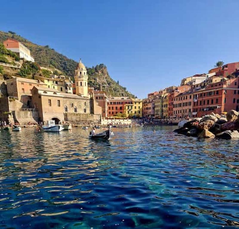 5 terre, escursione in barca con snorkeling e snack a bordo