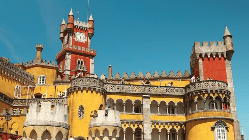 Lisbonne : Sintra, palais de Pena, Cabo da Roca et Cascais