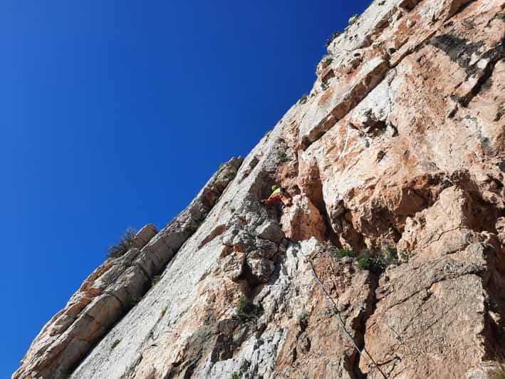 Journée d'escalade : une journée d'escalade sur une superbe falaise en Sardaigne