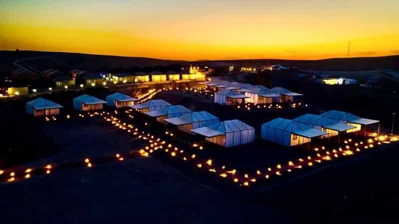 Billet Marrakech : Nuit dans le désert d'Agafay avec dîner et feu de camp