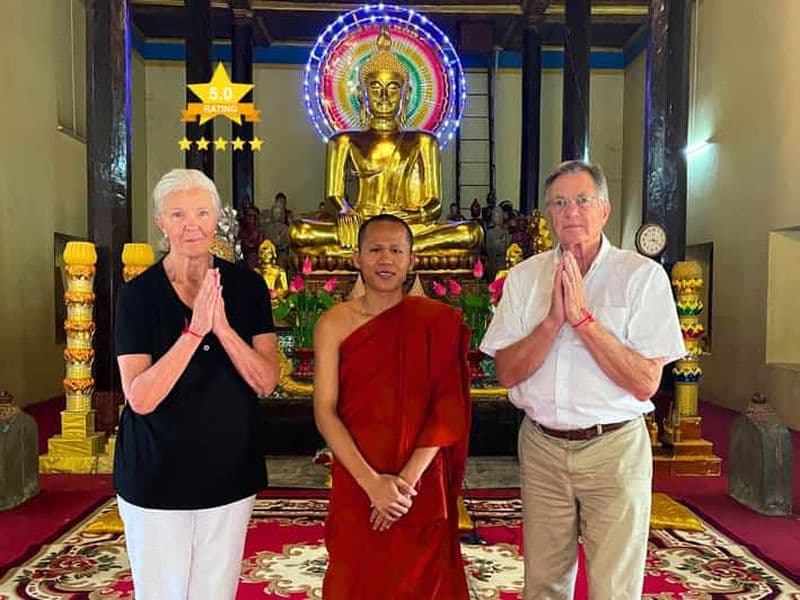 Billet Siem Reap : cérémonie de bénédiction des moines et cours de méditation